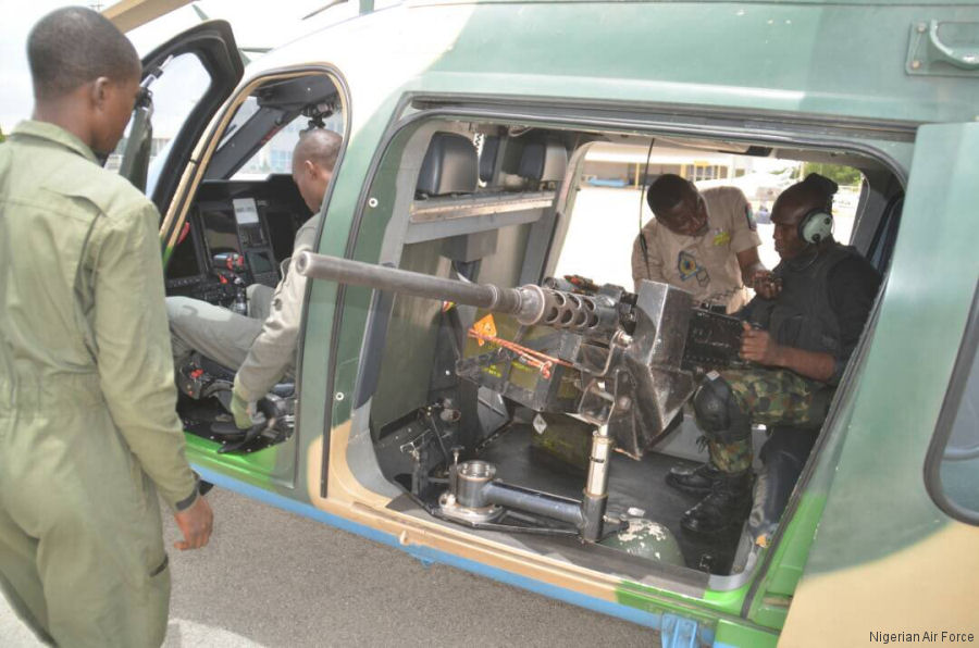 Photos of A109LUH in Nigerian Air Force helicopter service.