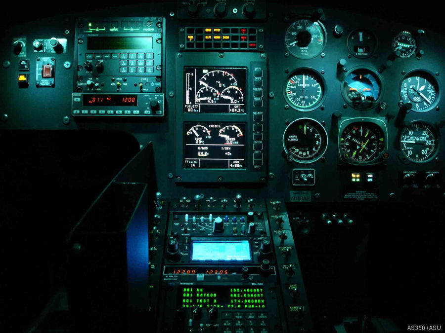 night vision cockpit asu 350
