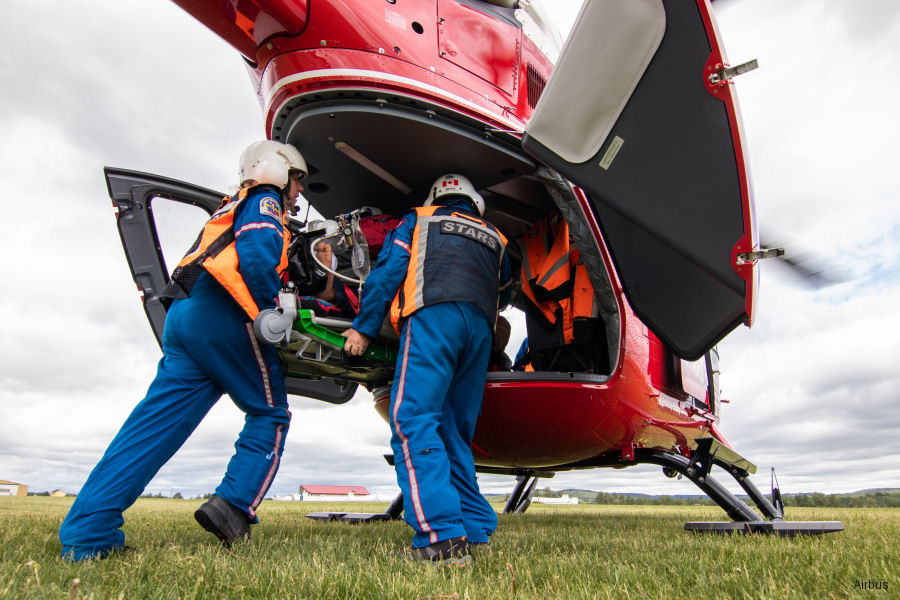 Photos of H145D2 / EC145T2 in Canadian Ambulance Services helicopter service.