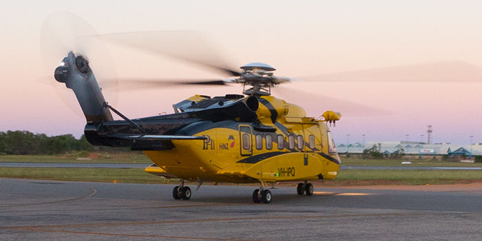 Helicopter Sikorsky S-92A Serial 92-0037 Register VH-IPQ N792PH used by HNZ Australia Pty Ltd PHI / HNZ Australia ,PHI Inc ,Sikorsky Helicopters. Built 2005. Aircraft history and location