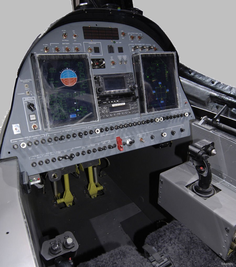Sikorsky X2 cockpit