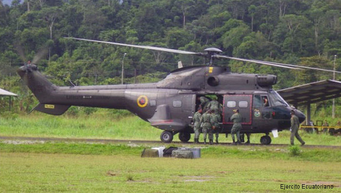 Ejercito Ecuatoriano AS332 Super Puma
