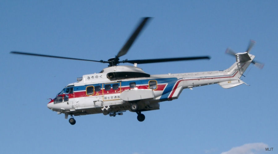 Detailed history and photos of helicopter Eurocopter AS332L2 Super Puma Serial 2471 Register EC-OIO JA6800 used by Administraciones Locales (Spanish Autonomous Communities) ,Babcock España Andalucía (Government of Andalusia) ,MLIT Track service timeline and current status.