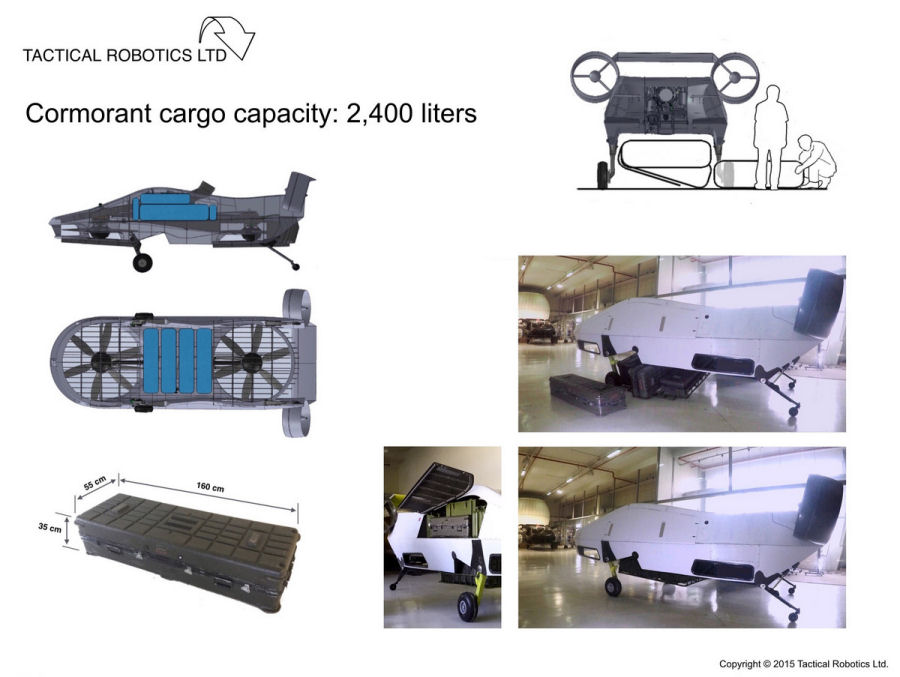 Tactical Robotics AirMule / Cormorant