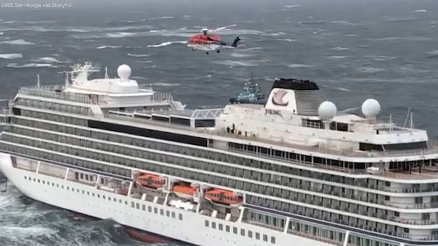 Viking Sky Airlift Evacuation