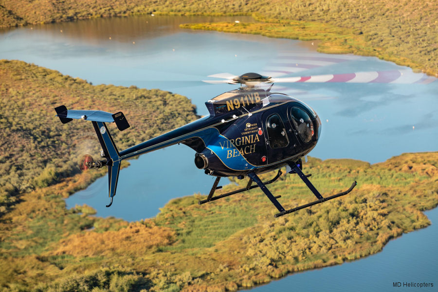 virginia beach police md530ff