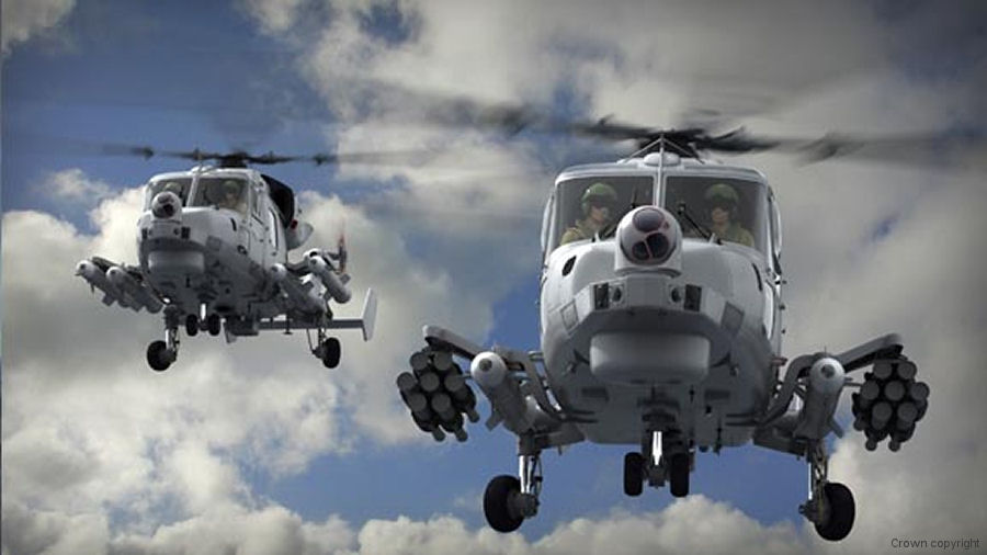 Photos of AW159 Wildcat HMA2 in Royal Navy helicopter service.