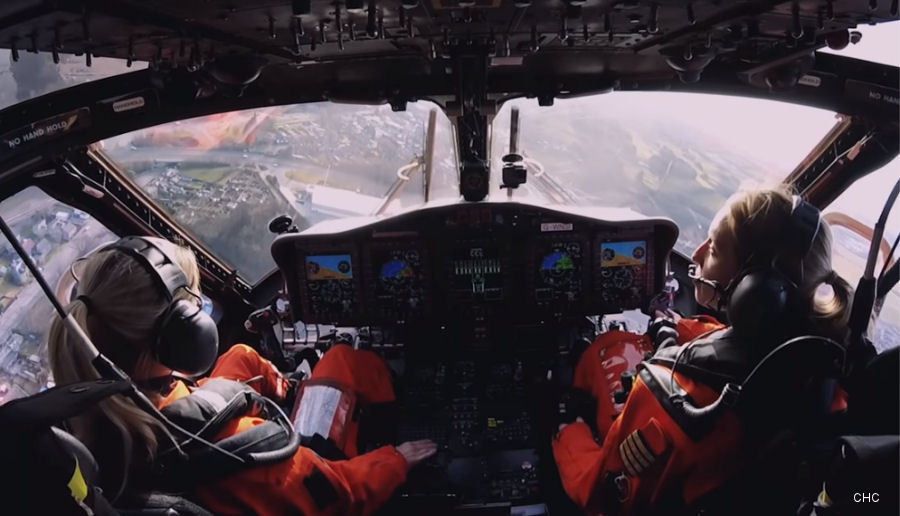 Photos of S-92 in CHC Scotia helicopter service.