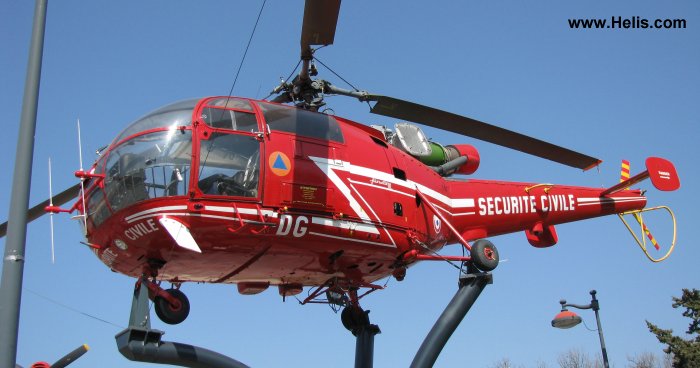 Detailed history and photos of helicopter Aerospatiale SA316B Alouette III Serial 1749 Register F-ZBDG 9357 used by Sécurité Civile (French Civilian Security) ,Força Aérea Portuguesa (Portuguese Air Force) Track service timeline and current status.