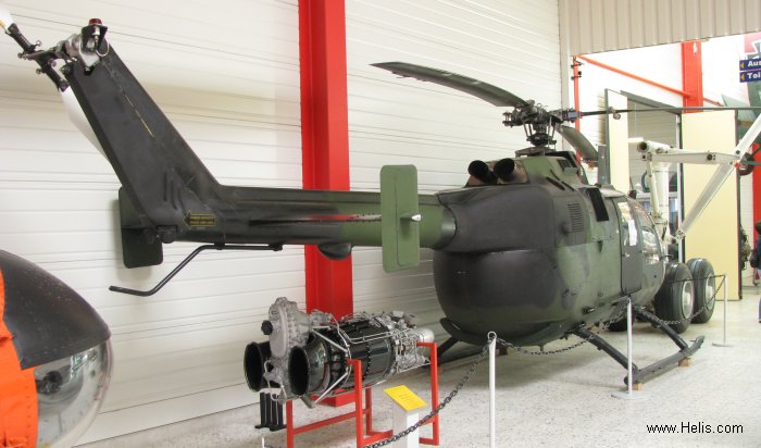 Helicopter MBB Bo105P PAH-1 Serial 6108 Register 87+08 used by Heeresflieger (German Army Aviation). Aircraft history and location