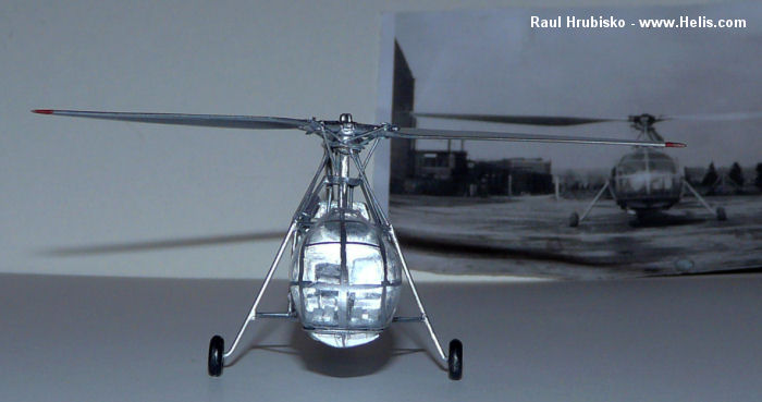 Cierva W9 scale model kit