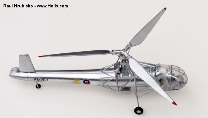 Cierva W9 scale model kit