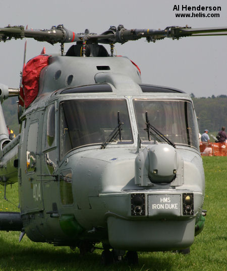 Helicopter Westland Lynx  HAS2 Serial 113 Register XZ690 used by Fleet Air Arm RN (Royal Navy). Built 1979. Aircraft history and location