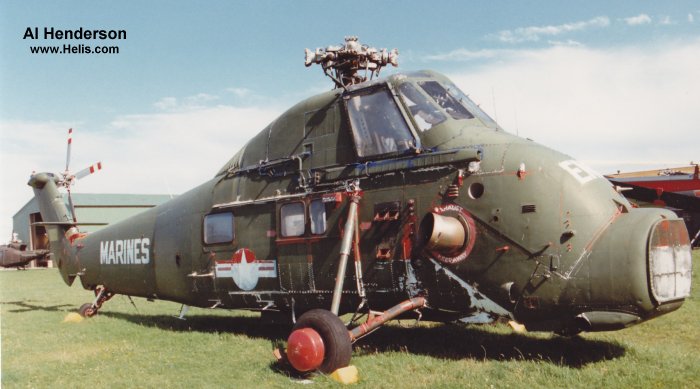 Helicopter Westland Wessex Mk.60 Serial wa740 Register G-AZBY 5N-ALR used by Bristow Helicopters Nigeria BHN ,Bristow. Aircraft history and location