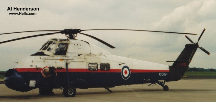 Helicopter Westland Wessex HU.5 Serial wa178 Register ZK-HVK XS509 used by Ministry of Defence (MoD) ETPS ,Fleet Air Arm RN (Royal Navy). Built 1964. Aircraft history and location