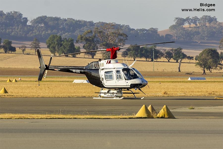 Helicopter Bell 206B-3 Jet Ranger Serial 2561 Register VH-VRM VH-JZQ VH-JAK VH-ATS. Built 1978. Aircraft history and location