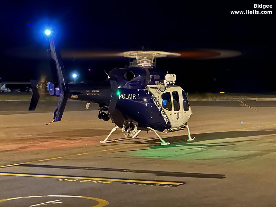 Helicopter Bell 429 Serial 57390 Register VH-PHW used by Australia Police. Built 2020. Aircraft history and location