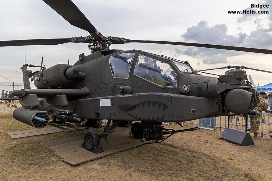 Helicopter Boeing AH-64E Apache Serial CN004 Register 20-03326 used by US Army Aviation Army. Aircraft history and location