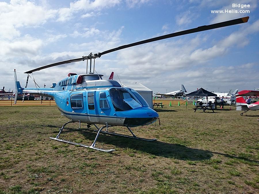 Helicopter Bell 206L-3 Long Ranger Serial 51263 Register VH-BYJ JA9776 used by Keisatsu-chō JNPA (National Police Agency). Built 1988. Aircraft history and location