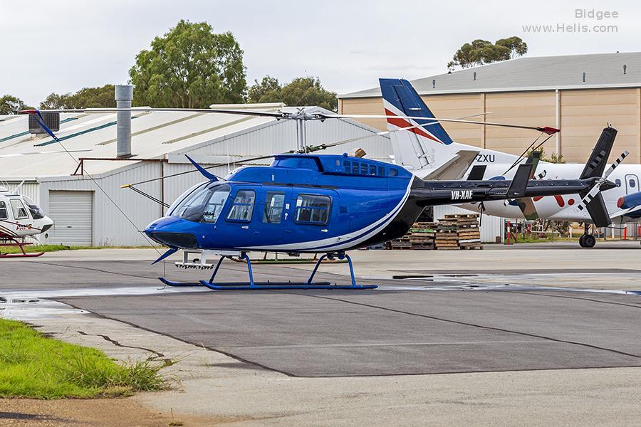 Helicopter Bell 206L-1 Long Ranger Serial 45669 Register VH-XAE N216S C-FJRG N48EA N71672 XA-MUH used by Air Evac Lifeteam. Built 1981. Aircraft history and location