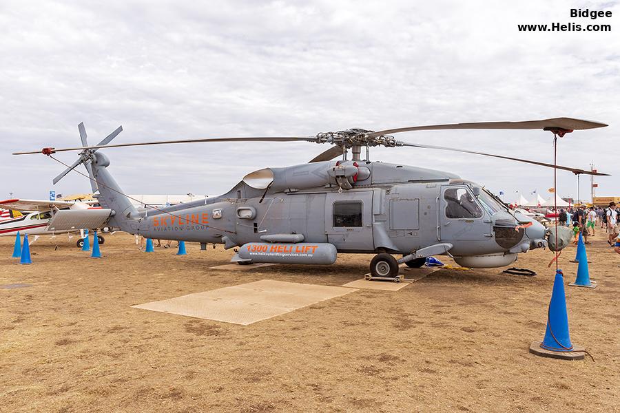 Helicopter Sikorsky S-70B-2 Seahawk Serial 70-609 Register N24-016 used by Fleet Air Arm (RAN) RAN (Royal Australian Navy). Aircraft history and location