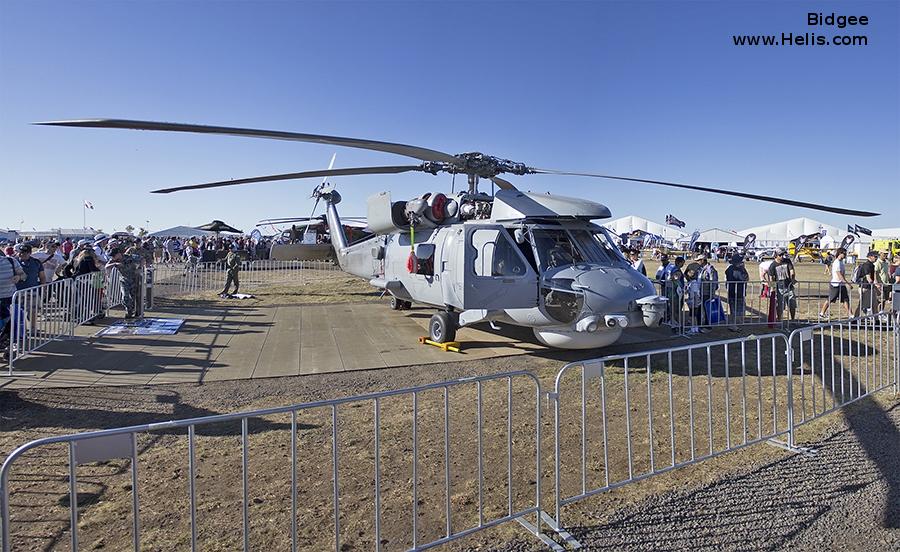 Helicopter Sikorsky S-70B-2 Seahawk Serial 70-591 Register N24-010 used by Fleet Air Arm (RAN) RAN (Royal Australian Navy). Aircraft history and location