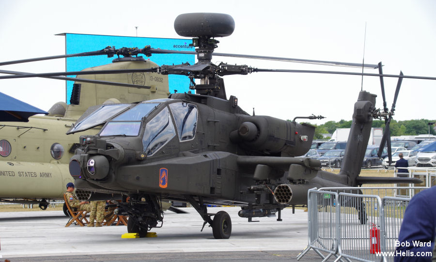 Helicopter Boeing AH-64D Apache Serial DUS049 Register 08-07049 used by US Army Aviation Army. Aircraft history and location