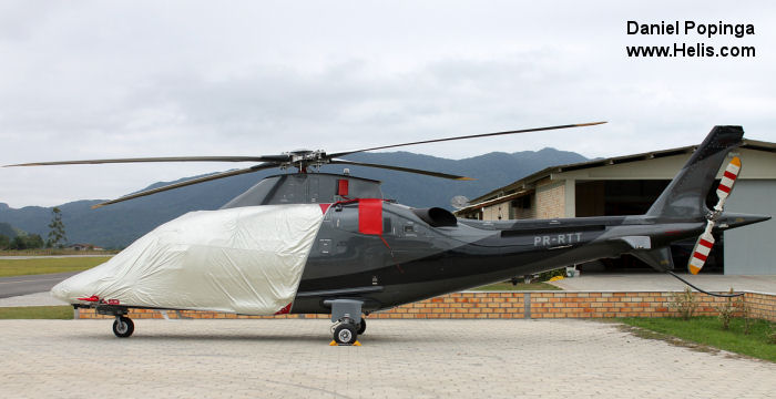 Helicopter AgustaWestland AW109SP GrandNew Serial 22273 Register PR-RTT. Built 2012. Aircraft history and location