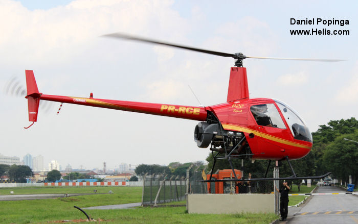 Helicopter Robinson R22 Beta II Serial 3173 Register PR-RCE N412RA. Built 2001. Aircraft history and location