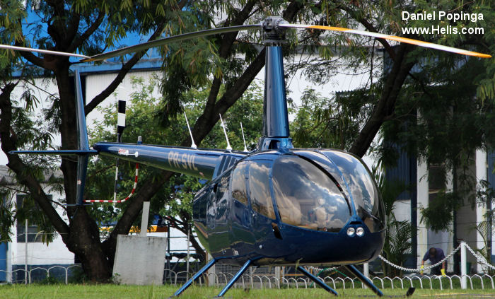 Helicopter Robinson R66 Turbine Serial 0109 Register PR-SVL. Aircraft history and location