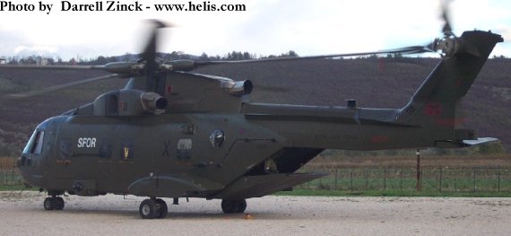 RAF Merlin NATO SFOR Bosnia