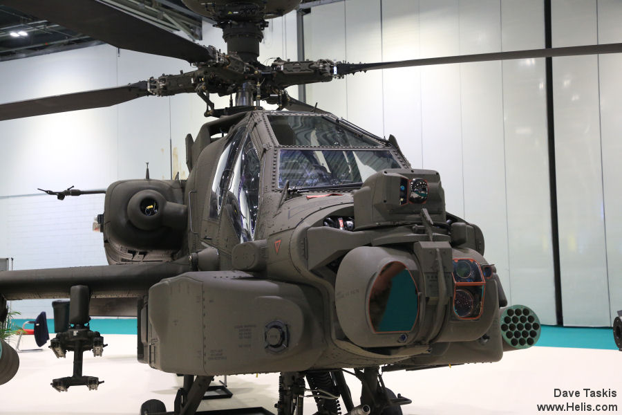 Helicopter Boeing AH-64E Apache Serial UD002 Register ZM701 used by Army Air Corps AAC (British Army). Built 2021. Aircraft history and location