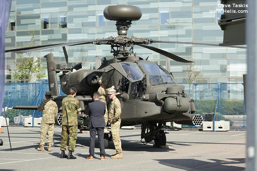 Helicopter Boeing AH-64D Apache Serial PVD582 Register 09-5582 used by US Army Aviation Army. Aircraft history and location