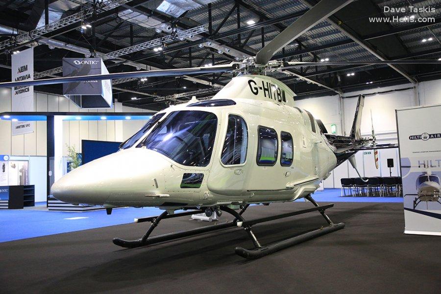 Helicopter AgustaWestland AW109 Trekker Serial 22736 Register G-HITB. Built 2020. Aircraft history and location