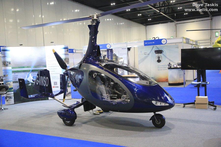 Helicopter AutoGyro Cavalon Serial RSUK/CVLN/033 Register G-VMSO. Built 2019. Aircraft history and location