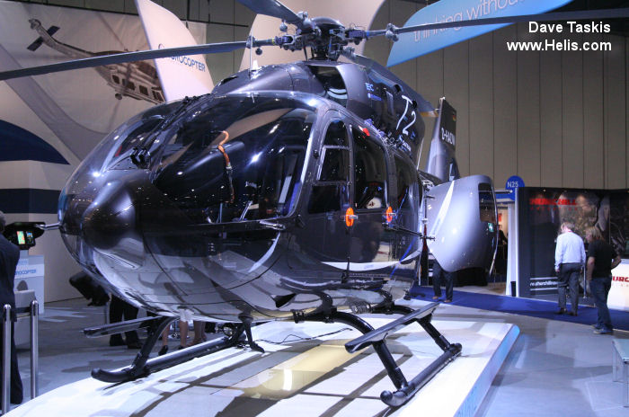 Helicopter Airbus H145 / EC145T2 Serial 20002 Register D-HADW used by Airbus Helicopters Deutschland GmbH (Airbus Helicopters Germany) ,Eurocopter Deutschland GmbH (Eurocopter Germany). Aircraft history and location