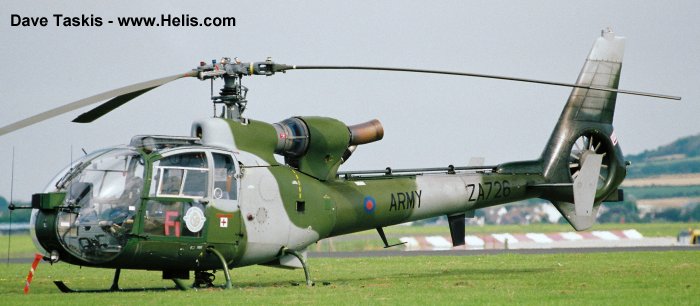 British Army Gazelle