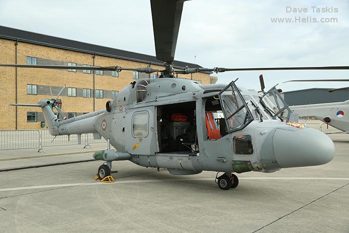 Helicopter Westland Lynx HAS2 (FN) Serial 074 Register 276 used by Aéronautique Navale (French Navy). Aircraft history and location