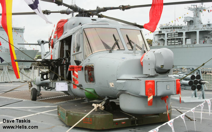 Helicopter Westland Lynx HAS3 Serial 297 Register ZD262 used by Fleet Air Arm RN (Royal Navy). Built 1983. Aircraft history and location