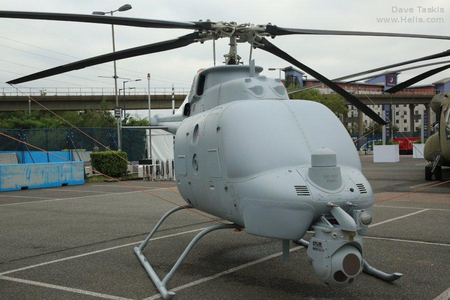 Helicopter Northrop-Grumman MQ-8C Fire Scout Serial 03 Register 168808 used by US Navy USN. Aircraft history and location