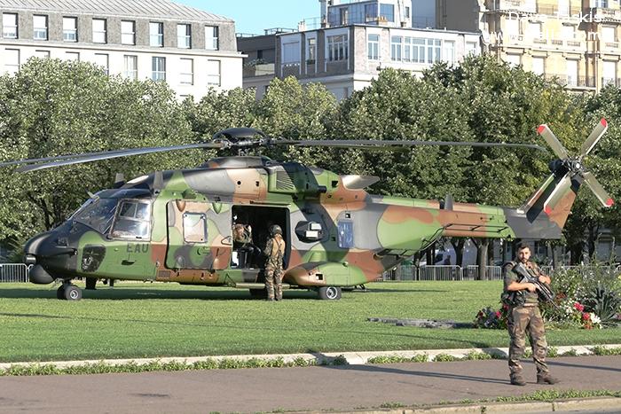 Helicopter NH Industries NH90 TTH Serial 1334 Register 1334 used by Aviation Légère de l'Armée de Terre ALAT (French Army Light Aviation). Aircraft history and location