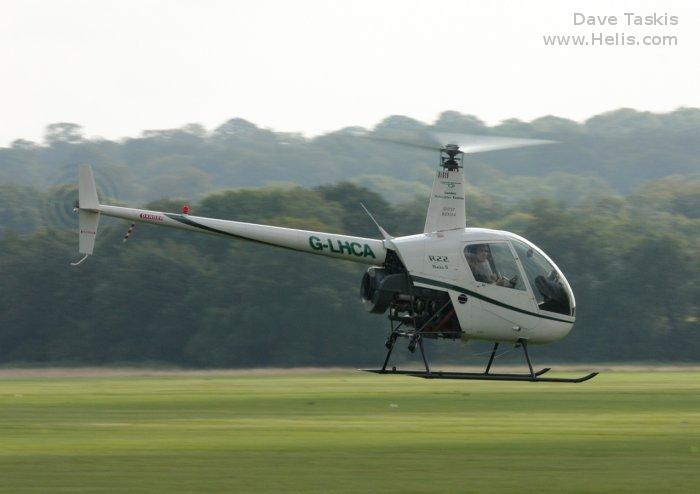 Helicopter Robinson R22 Beta II Serial 2947 Register G-JKHT G-OTUA G-LHCA. Built 1999. Aircraft history and location