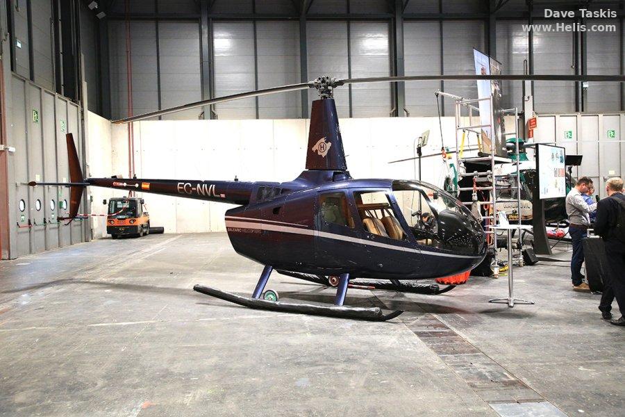 Helicopter Robinson R66 Turbine Serial 0922 Register EC-NVL G-SXSX. Built 2019. Aircraft history and location