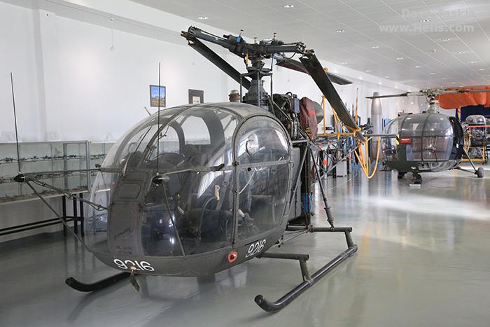 Helicopter Aerospatiale SE3130  Alouette II Serial 1638 Register 9216 76+33 used by Força Aérea Portuguesa (Portuguese Air Force) ,Heeresflieger (German Army Aviation). Aircraft history and location