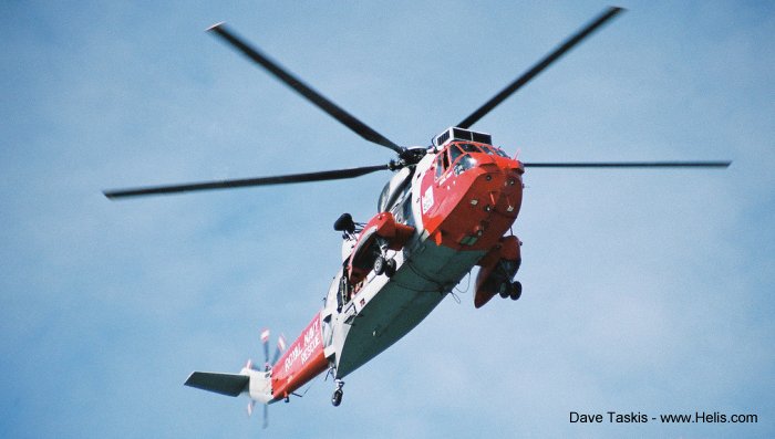 Helicopter Westland Sea King HAS.5 Serial wa 891 Register ZA130 used by Fleet Air Arm RN (Royal Navy). Built 1980. Aircraft history and location