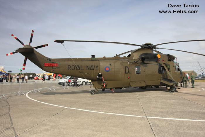 Helicopter Westland Sea King HC.4 Serial wa 913 Register ZA299 used by Pakistan Navy ,Vector Aerospace ,Fleet Air Arm RN (Royal Navy). Built 1981. Aircraft history and location