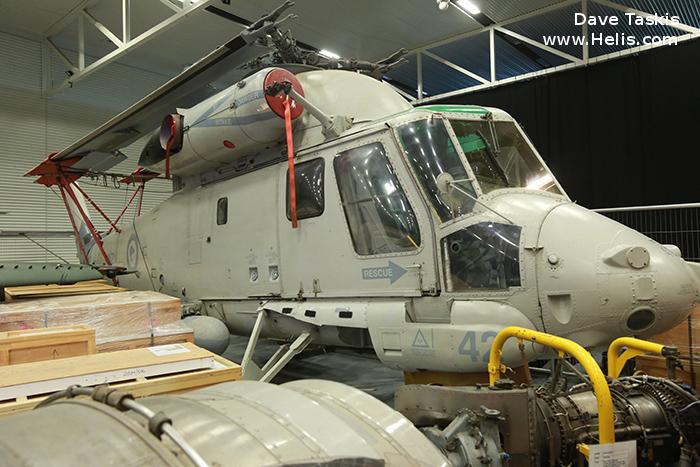 Helicopter Kaman SH-2F Seasprite Serial 236 Register NZ3442 162585 used by Royal New Zealand Navy ,US Navy USN. Aircraft history and location