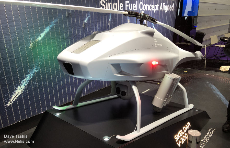 Helicopter Saab Skeldar Serial Register used by UMS Aero AG. Aircraft history and location