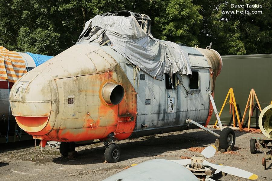 Helicopter Westland Whirlwind HAS.7 Serial wa316 Register XN386 used by Fleet Air Arm RN (Royal Navy). Built 1960. Aircraft history and location