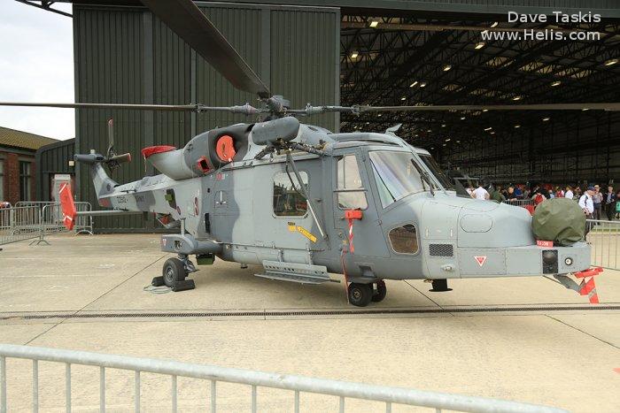 Helicopter AgustaWestland AW159 Wildcat AH1 Serial 516 Register ZZ512 used by Army Air Corps AAC (British Army) ,Royal Marines RM. Aircraft history and location